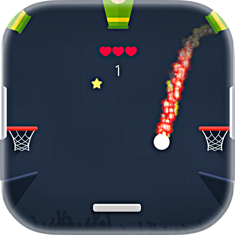 Play Drop Dunks — free online game on Glaze Games