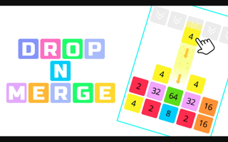 Drop N Merge Blocks game cover