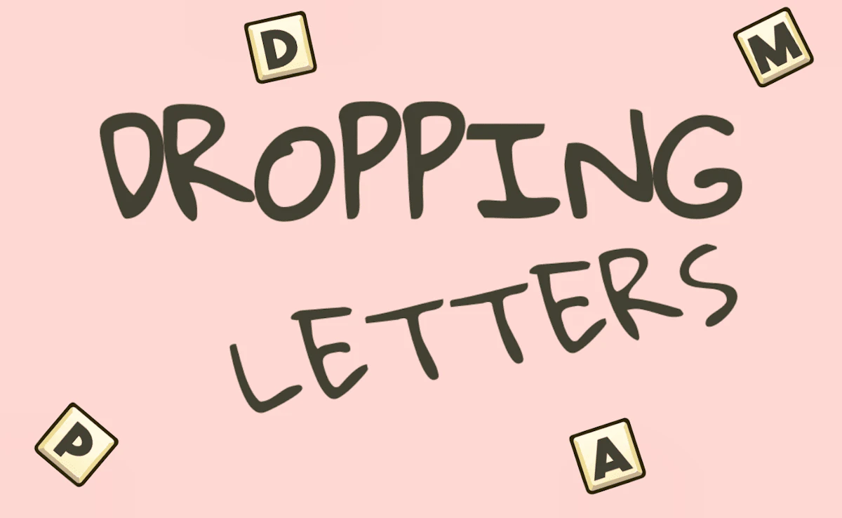 Play Dropping Letters — free online Strategy game
