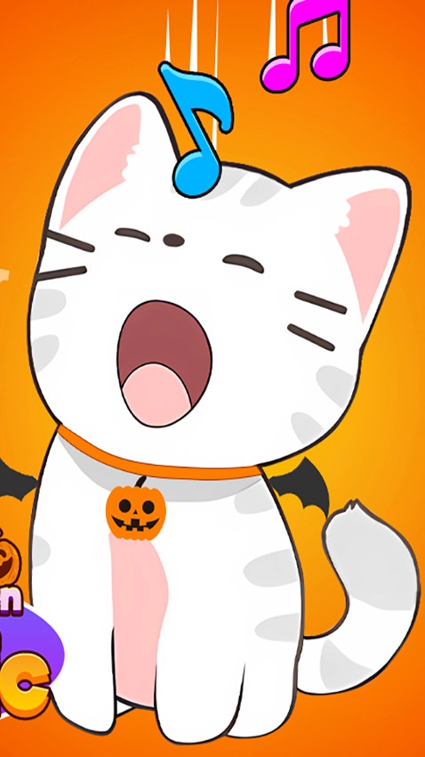 Duet Cats Halloween Cat Music