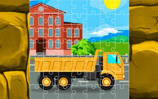 Dumper Trucks Jigsaw game cover