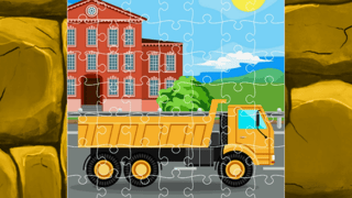 Dumper Trucks Jigsaw game cover