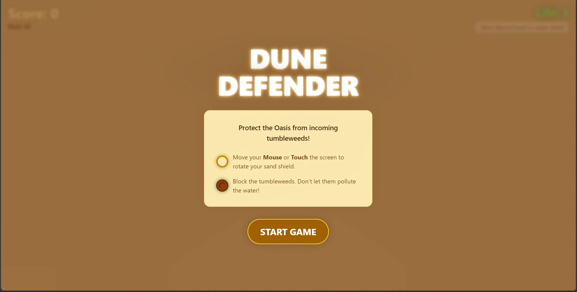 Dune Defender