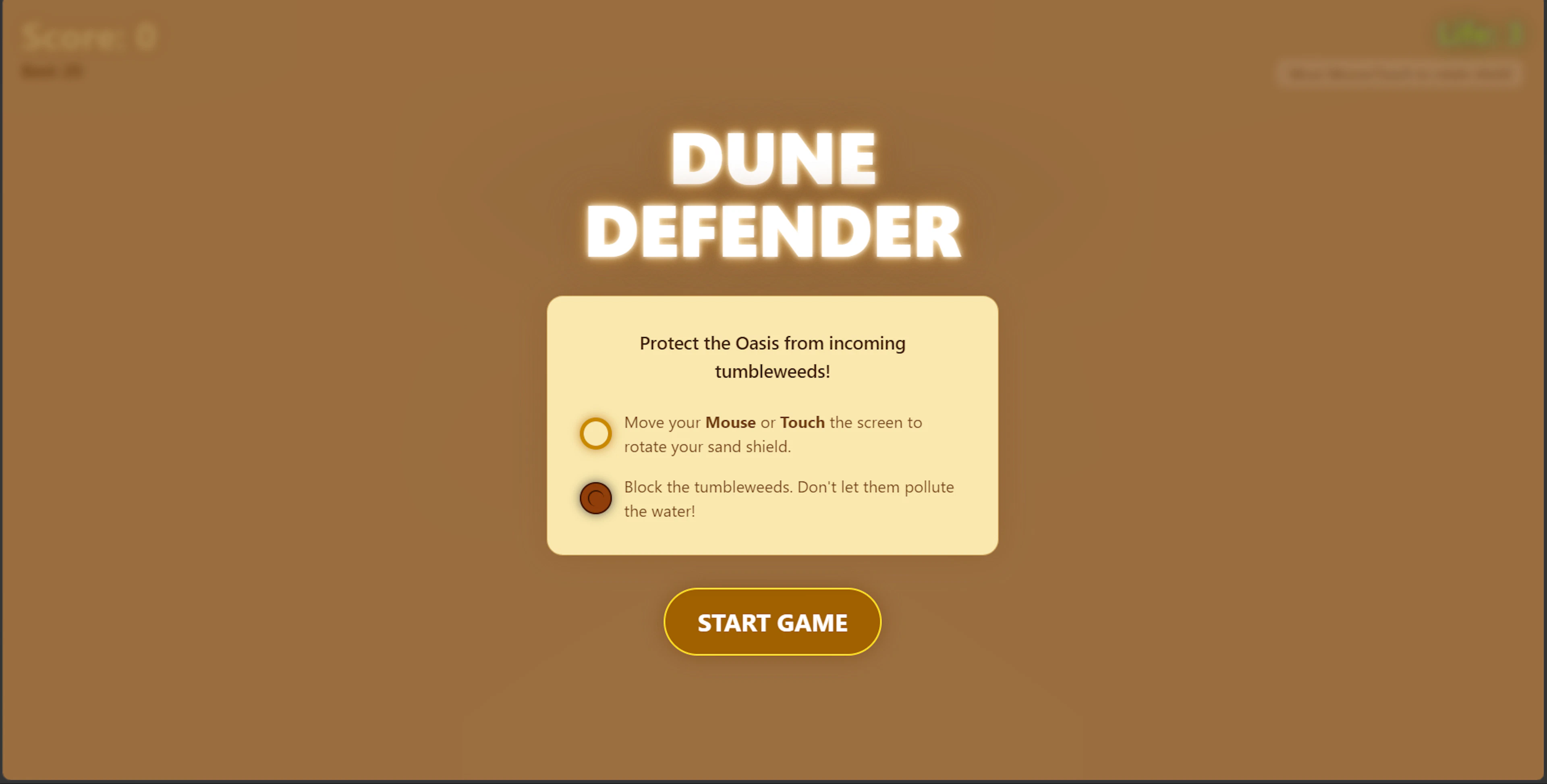 Dune Defender