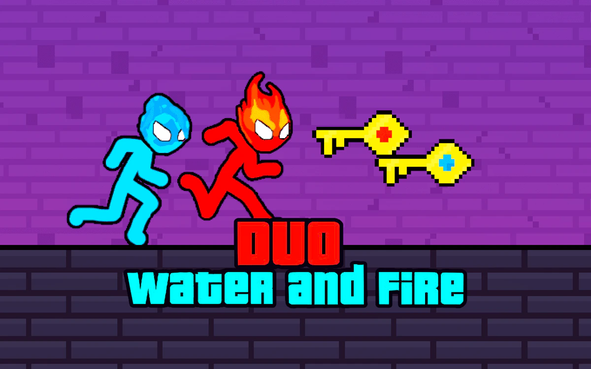 Play Duo Water and Fire — free online Two Player game