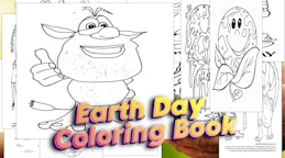 地球日着色本 (Earth Day Coloring Book)