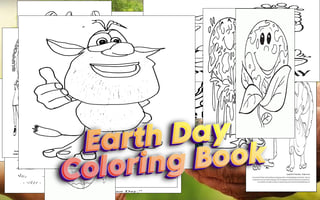 Earth Day Coloring Book game cover