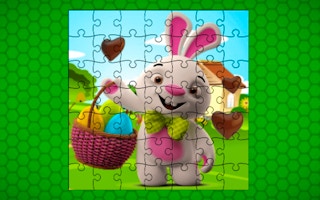 Easter Bunny Eggs Jigsaw