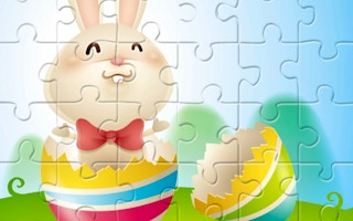 Easter Bunny Puzzle game cover