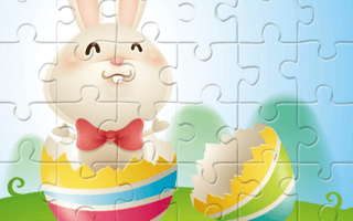 Easter Bunny Puzzle game cover