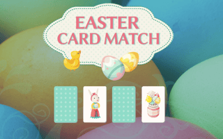 Easter Card Match game cover