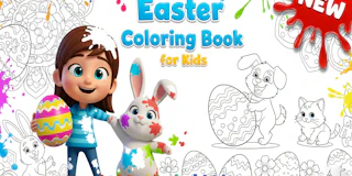 Easter Coloring Book for Kids thumbnail