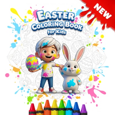 Easter Coloring Book for Kids By Gamepix