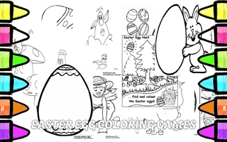 Easter Egg Coloring Games game cover