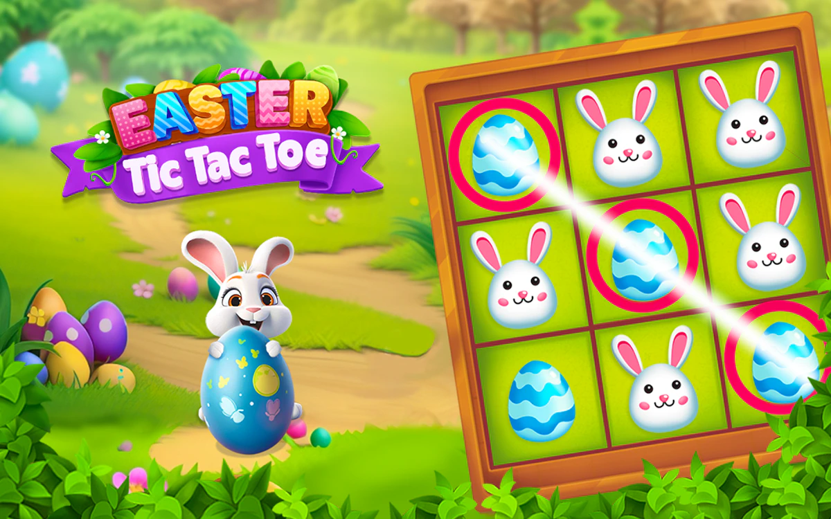 Play Easter Tic Tak Toe — free online Board game