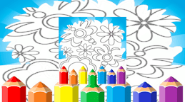 轻松为孩子们涂色 (Easy Drawings To Color For Kids)