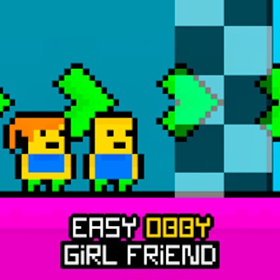Easy Obby Girl Friend By Gamepix