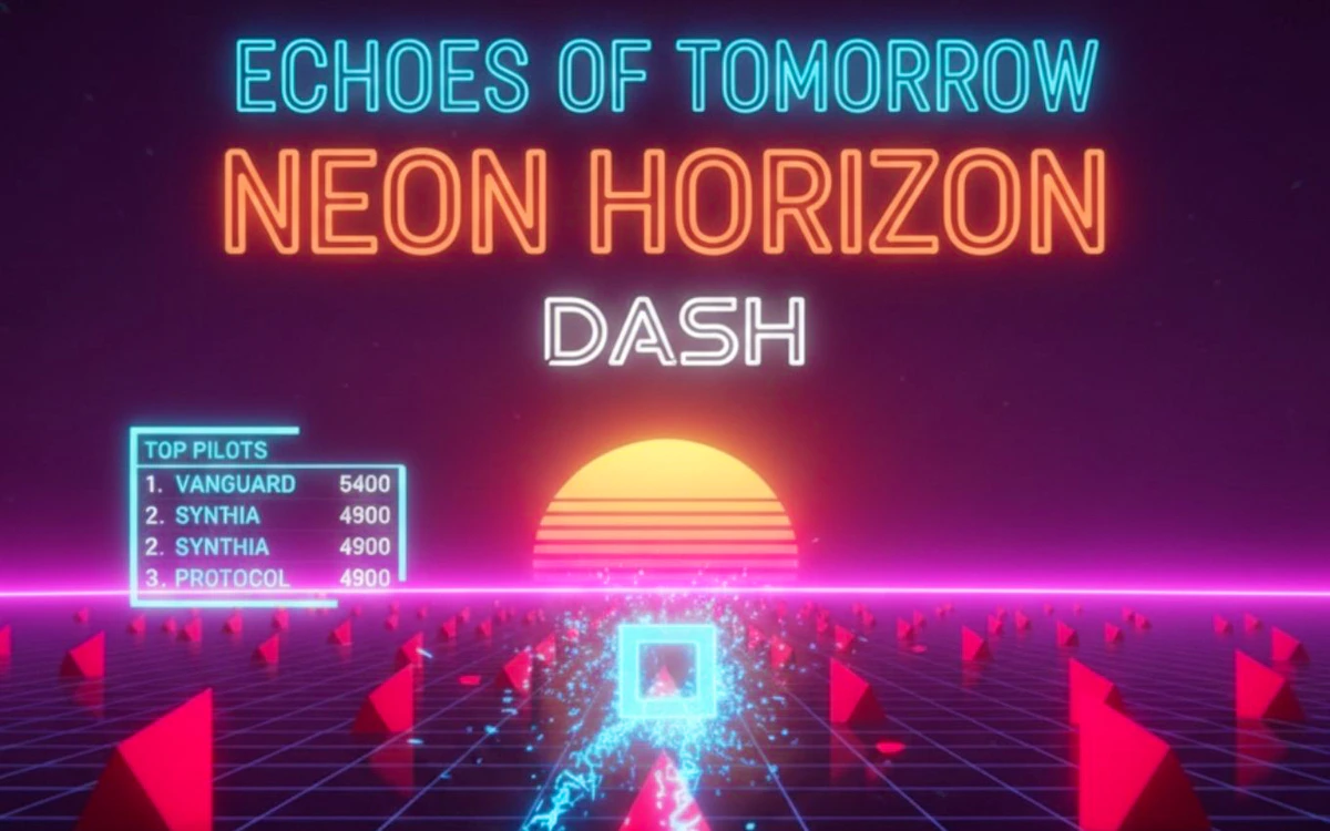 Play Echoes of Tomorrow: Neon Horizon Dash — free online Skill game