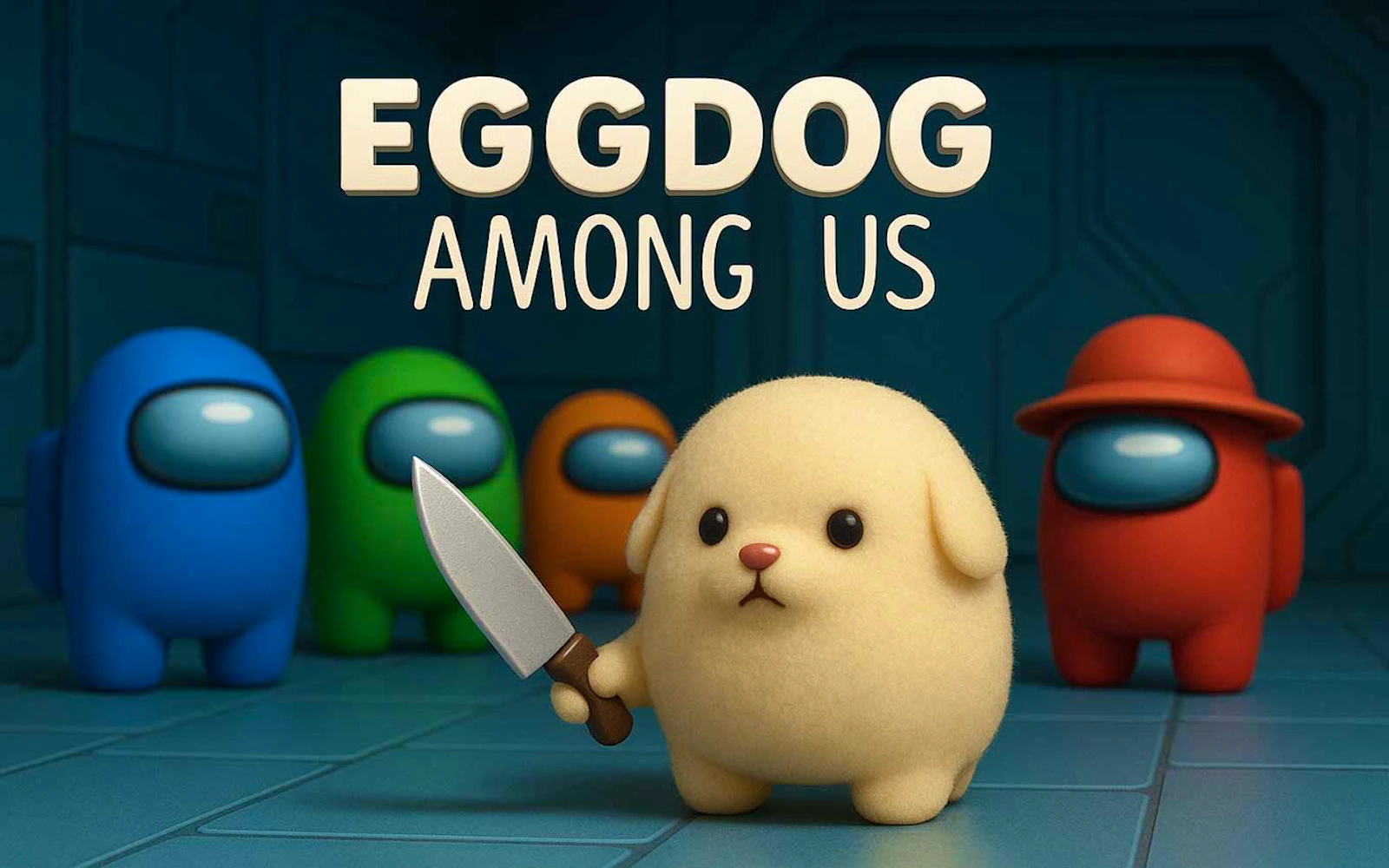 Eggdog Among Us — free online casual game on Glaze Games