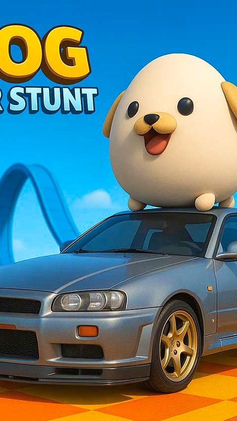 Eggdog Extreme Car Stunt