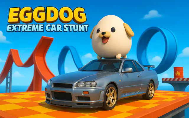 Eggdog Extreme Car Stunt