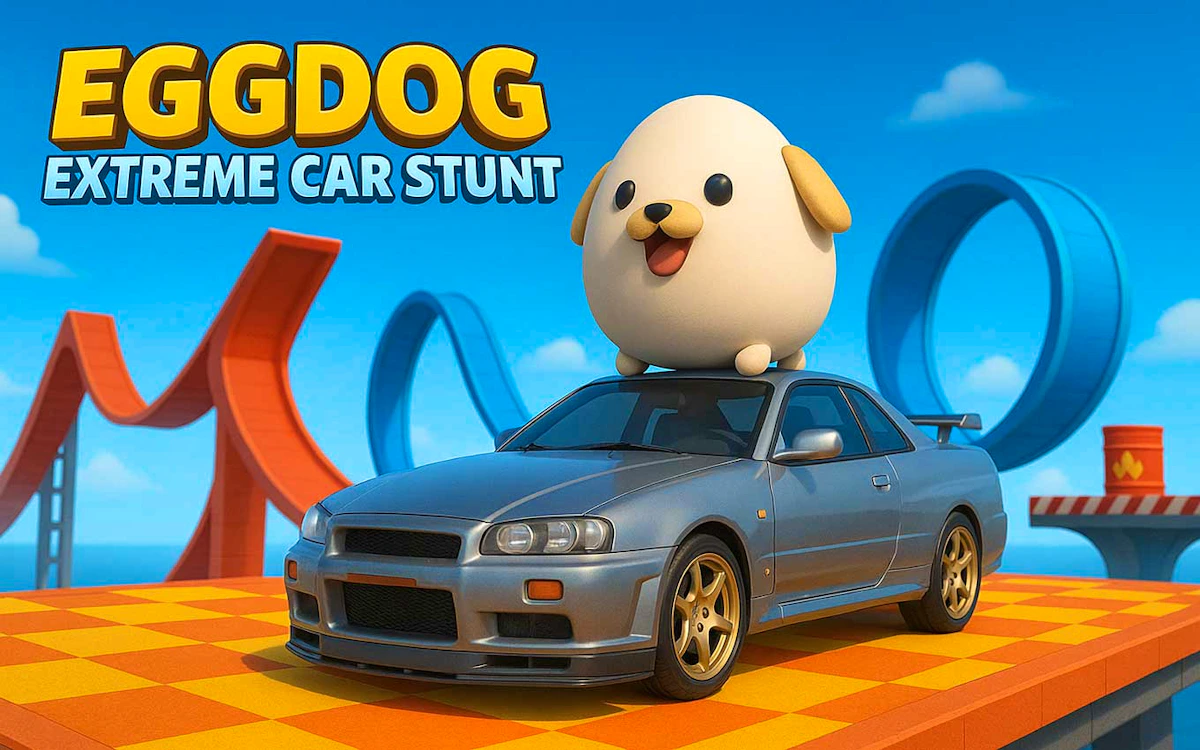 Play Eggdog Extreme Car Stunt — free online Driving game