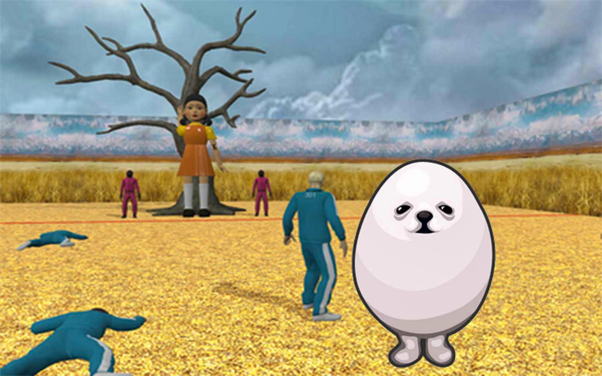 Play Eggdog Red Light Green Light — free online Action game