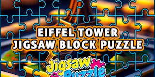 Eiffel Tower Jigsaw Block Puzzle thumbnail
