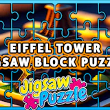 Eiffel Tower Jigsaw Block Puzzle