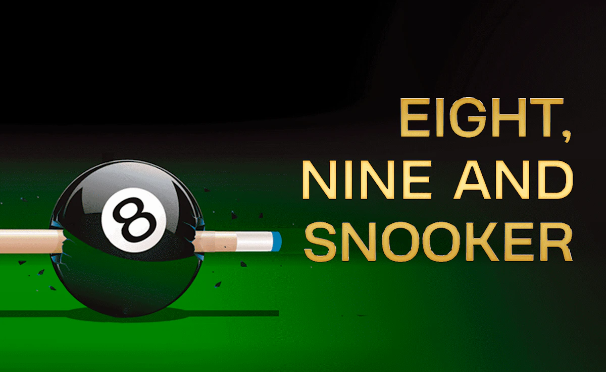 Play Eight and Nine and Snooker — free online Sports game