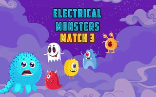 Electrical Monsters Match 3 game cover