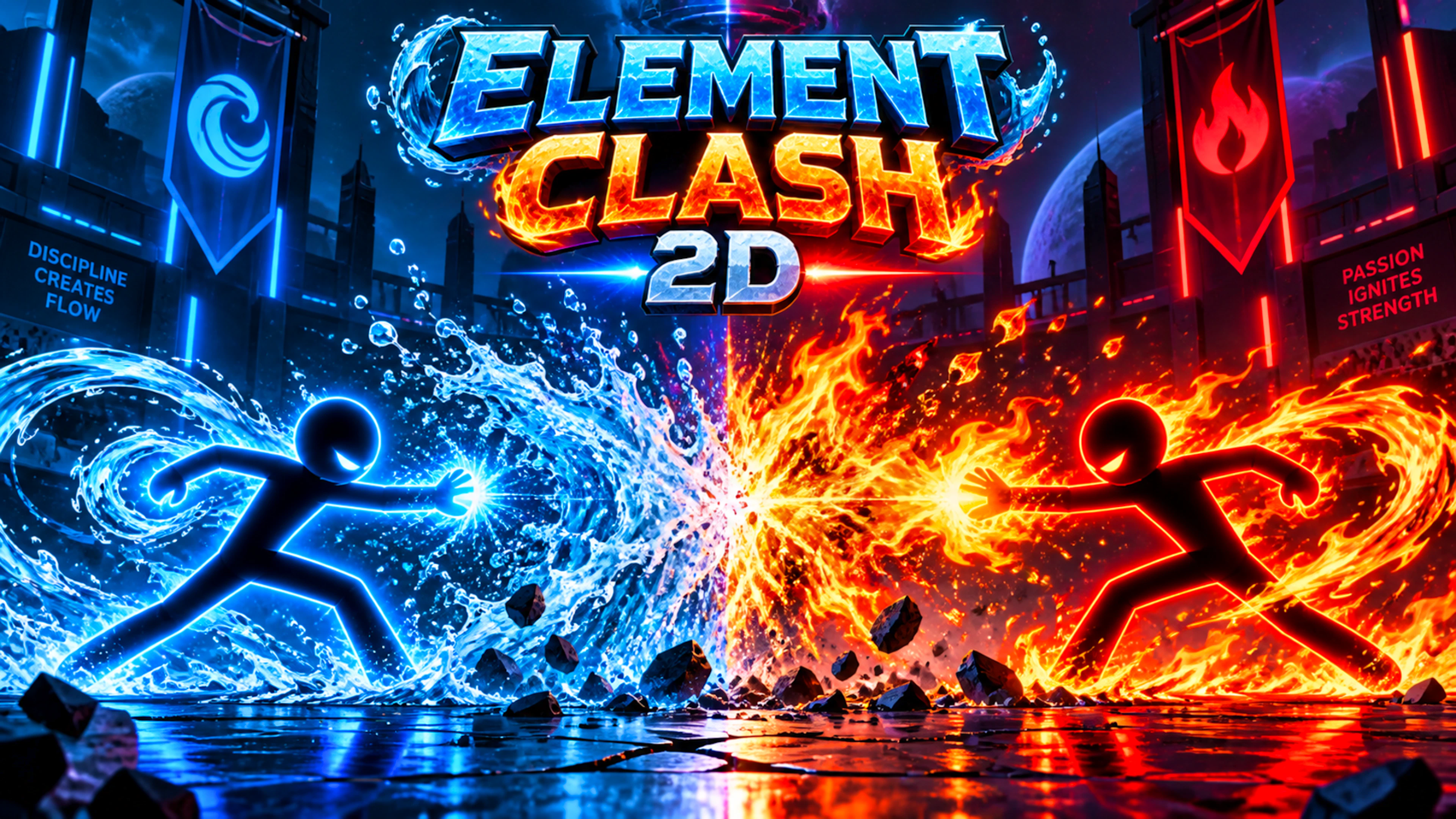 Element Clash 2D