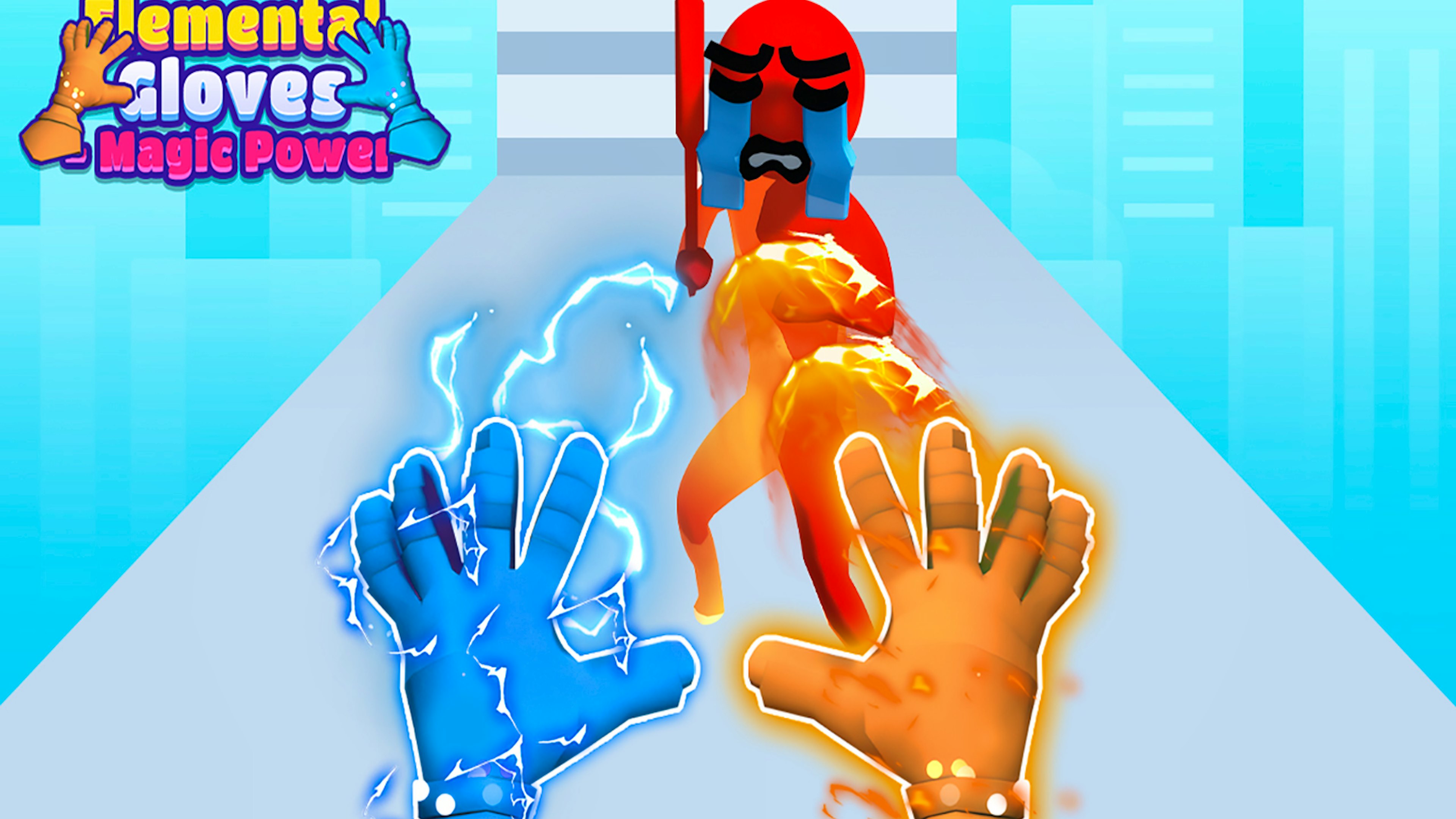 Elemental Gloves Magic Power