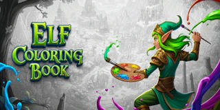 Elf Coloring Book thumbnail