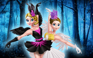 Ellie And Annie Black Swan And White Swan game cover