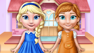 Ellie And Annie Doll House game cover