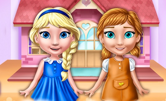 Ellie And Annie Doll House Play Now on GamePix