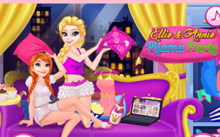 Ellie & Annie Pijama Party game cover