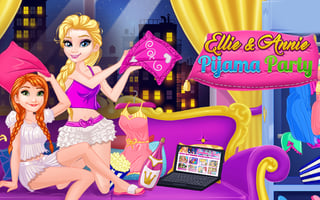 Ellie & Annie Pijama Party game cover