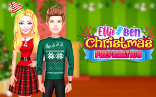 Ellie And Ben Christmas Preparation game cover