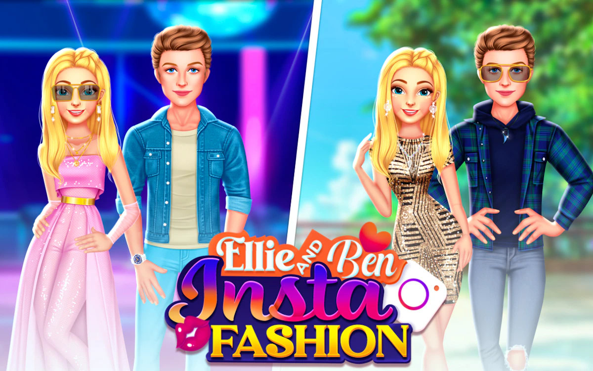 Play Ellie And Ben Insta Fashion — free online Fashion game