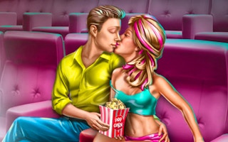 Ellie Cinema Flirting game cover