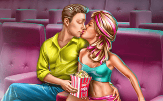 Ellie Cinema Flirting game cover
