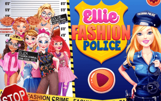Ellie Fashion Police game cover