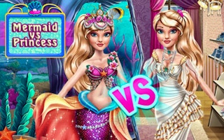 Ellie Mermaid Vs Princess game cover