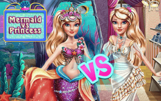 Ellie Mermaid Vs Princess game cover
