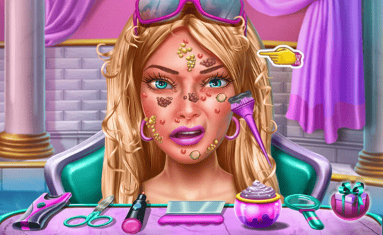 Dotted Girl Skin Doctor 