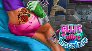 Ellie Tattoo Procedure game cover