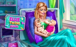 Ellie Twins Birth game cover