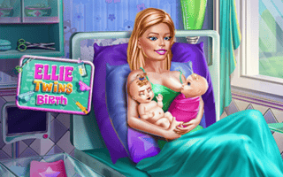 Ellie Twins Birth game cover